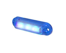 LED Autolamps 16B12-2 12V Blue Courtesy Lamps - Pair
